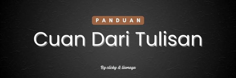 Highlight image for Cuan dari Tulisan