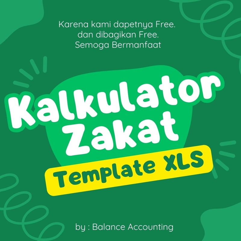 Highlight image for Free Template Excel |  Kalkulator zakat
