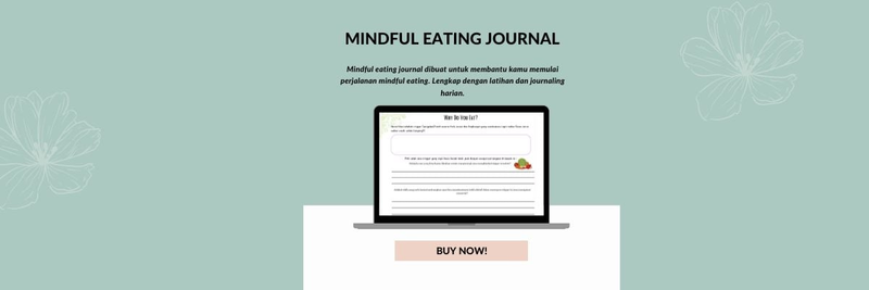 Highlight image for WORKBOOK - Mindful Eating Journal