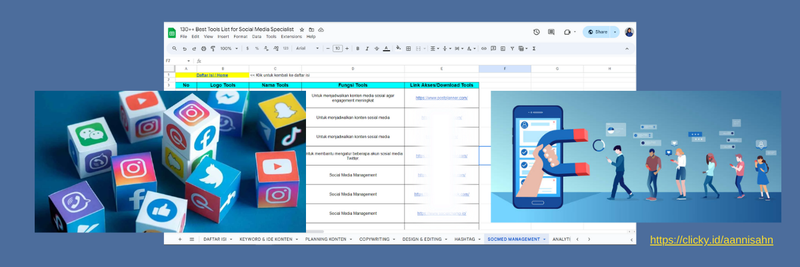 Highlight image 2 for 130++ Best Tools List for Social Media Specialist
