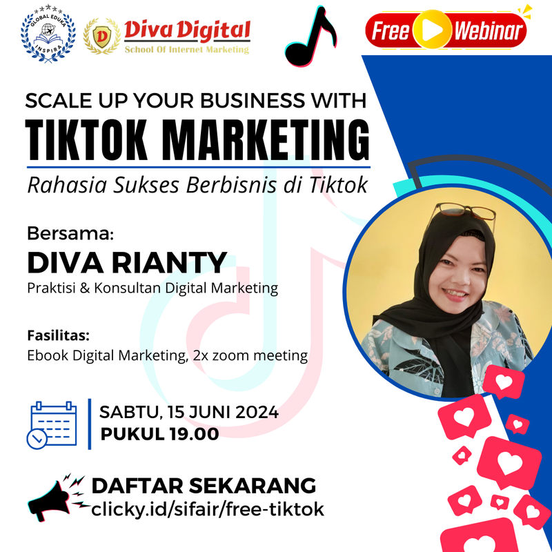 Highlight image 1 for [Kelas Tiktok Marketing] SCALE UP YOUR BUSINESS WITH TIKTOK MARKETING