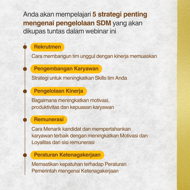 Apa yang akan dibahas?