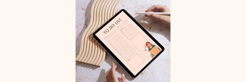 Highlight image for Planner Notebook - Digital Planner | Monthly, Weekly, Daily Planner & Self Care Checklist | Printable Planner Template