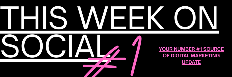 Highlight image for This Week On Social #1