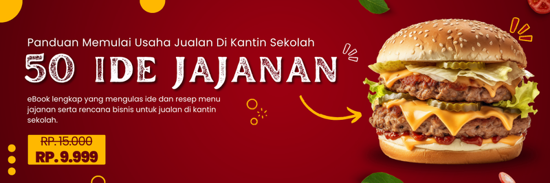 Highlight image 1 for 50 Ide Jajanan dan Panduan Jualan di Kantin Sekolah