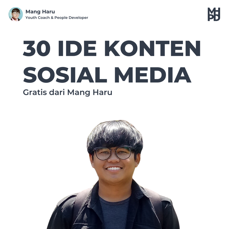 Highlight image 1 for [Freebies] 30 Ide Konten Sosial Media Untukmu yang Stuck Ngonten