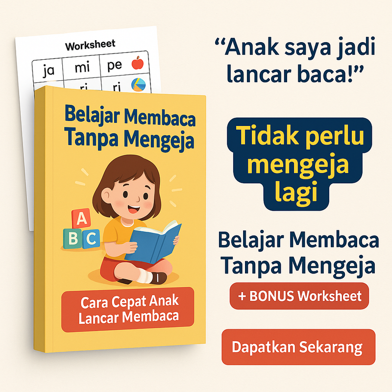 Highlight image for Ebook membaca tanpa mengeja