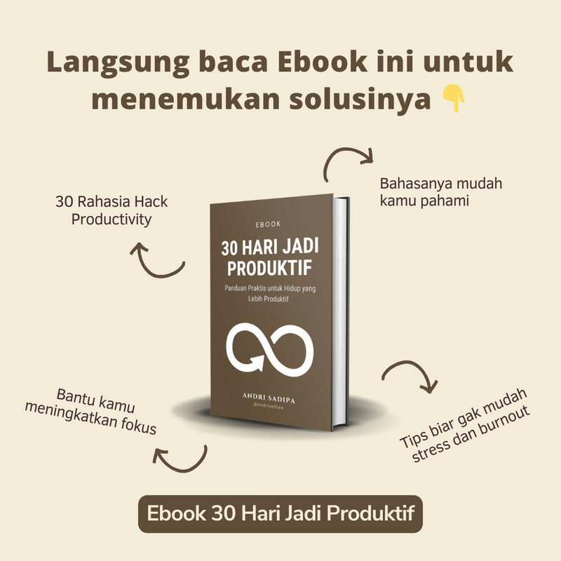 Highlight image for Ebook 30 Hari Jadi Produktif