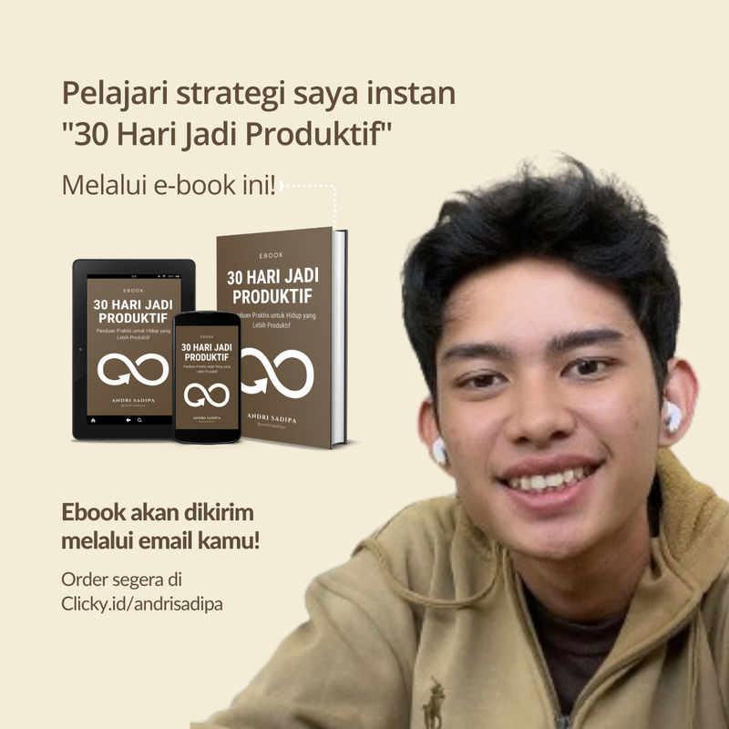 Highlight image for Ebook 30 Hari Jadi Produktif