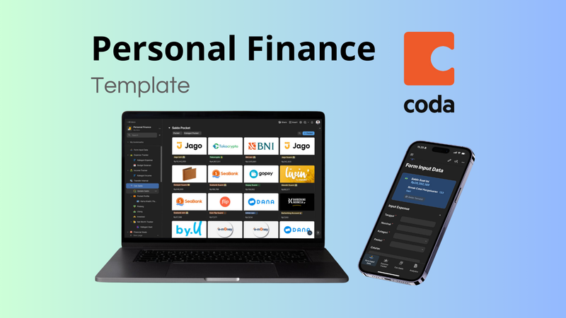 Highlight image 1 for FREE TRIAL 20 Hari | Personal Finance | Expense Tracker | Template Coda.io