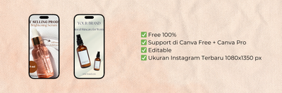image for Template Canva Carousel Instagram FREE Siap Edit Beauty— Konten Cepat & Menarik button