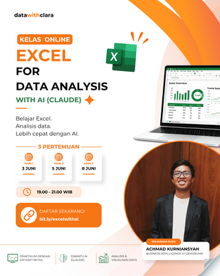 image for Daftar Kelas Online Excel with AI button