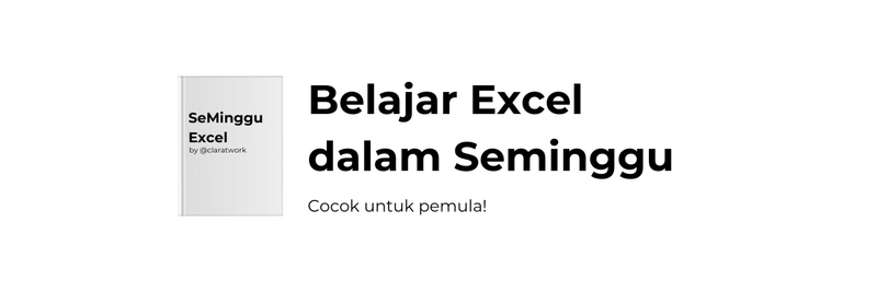 Highlight image for Ebook : Seminggu Excel