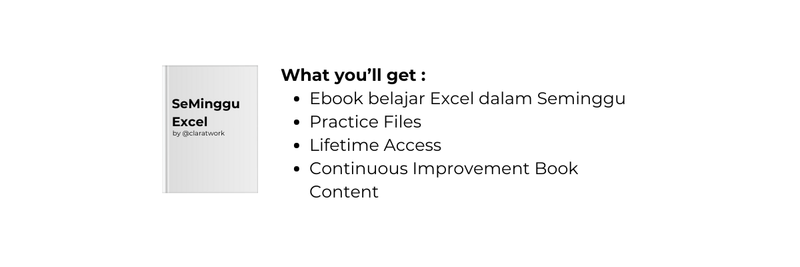 Highlight image for Ebook : Seminggu Excel