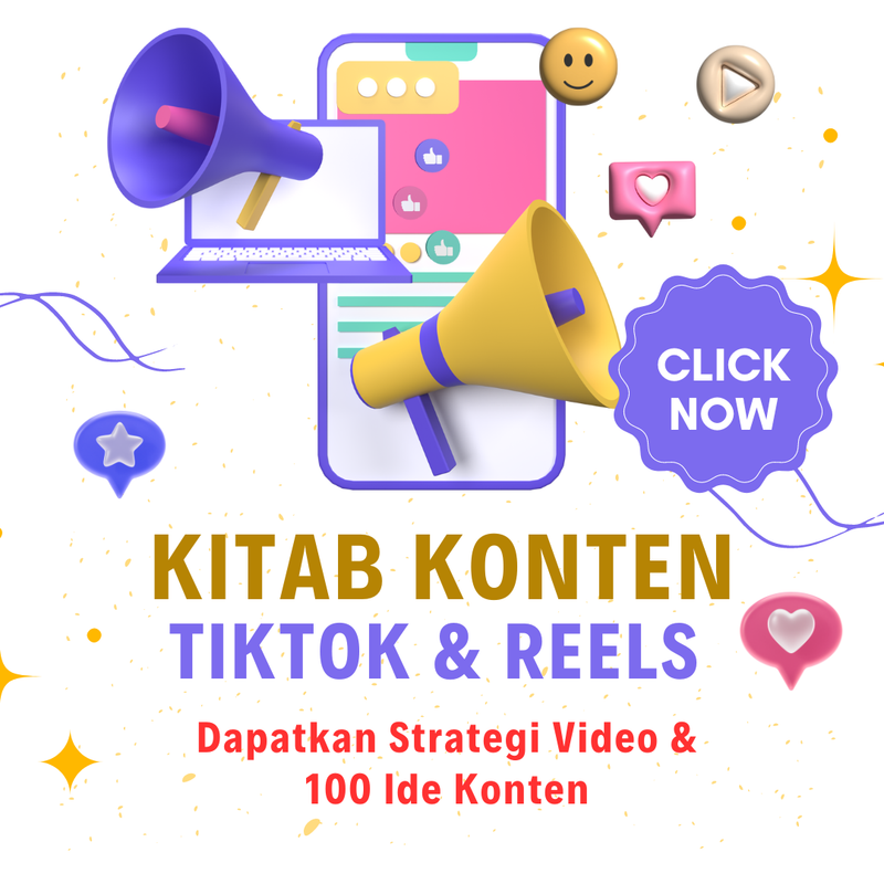 Highlight image for KITAB KONTEN TIKTOK & REELS DAPATKAN 1 JUTA VIEWS PERTAMA DAN NAIKKAN FOLLOWERS KAMU DENGAN CEPAT