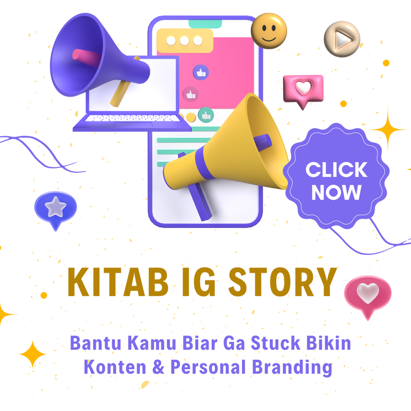 Highlight image for KITAB IG STORY BIKIN KAMU GA STUCK BIKIN KONTEN & PERSONAL BRANDING