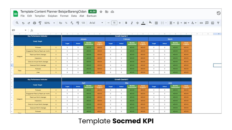 Highlight image for Template Content Planner Social Media Expert