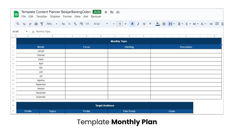 Highlight image for Template Content Planner Social Media Expert