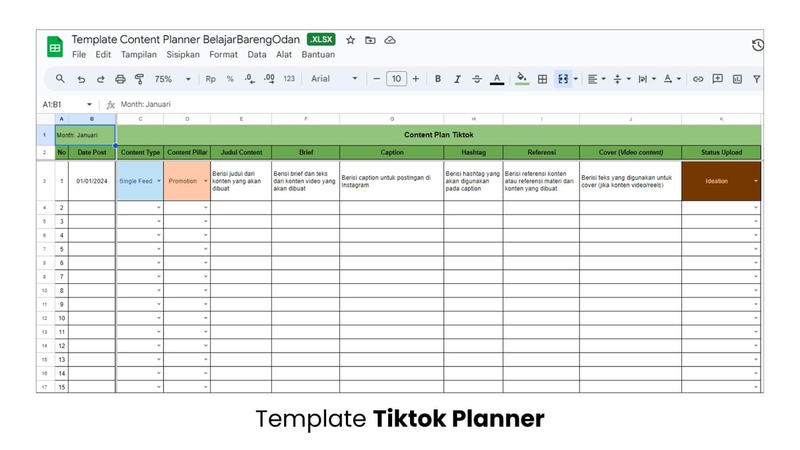Highlight image for Template Content Planner Social Media Expert