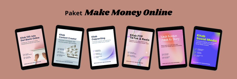 Highlight image for [69K] Paket Ebook Make Money Online
