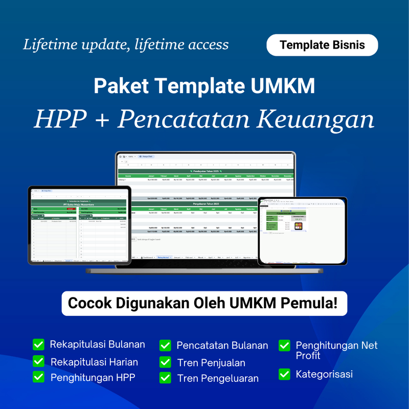 Highlight image for Paket Template Untuk UMKM