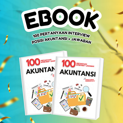 image for 🔥CUMA 9 RIBU🔥 Ebook Interview Akuntansi + BONUS GRATIS surat lamaran & CV button