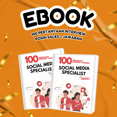 image for 🔥CUMA 9 RIBU🔥 Ebook Interview Social Media Specialist + BONUS GRATIS surat lamaran & CV button