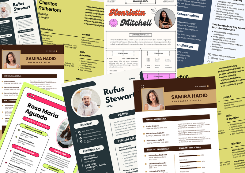 Highlight image 2 for Jasa Bikin CV ATS Friendly + BONUS GRATIS SURAT LAMARAN