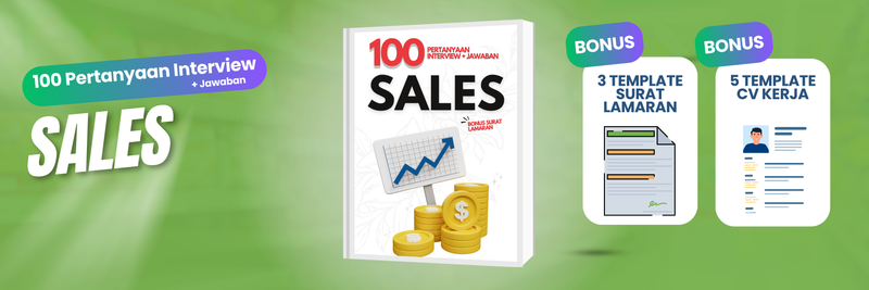 Highlight image for E-book 100 Pertanyaan Interview + Jawaban Posisi Sales (BONUS SURAT LAMARAN & TEMPLATE CV)