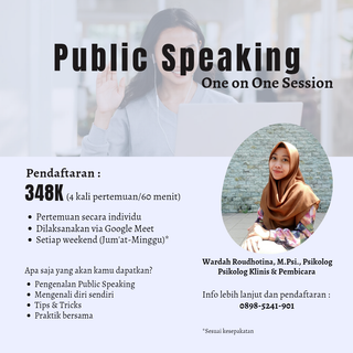 image for Public Speaking Class ( one on one) button