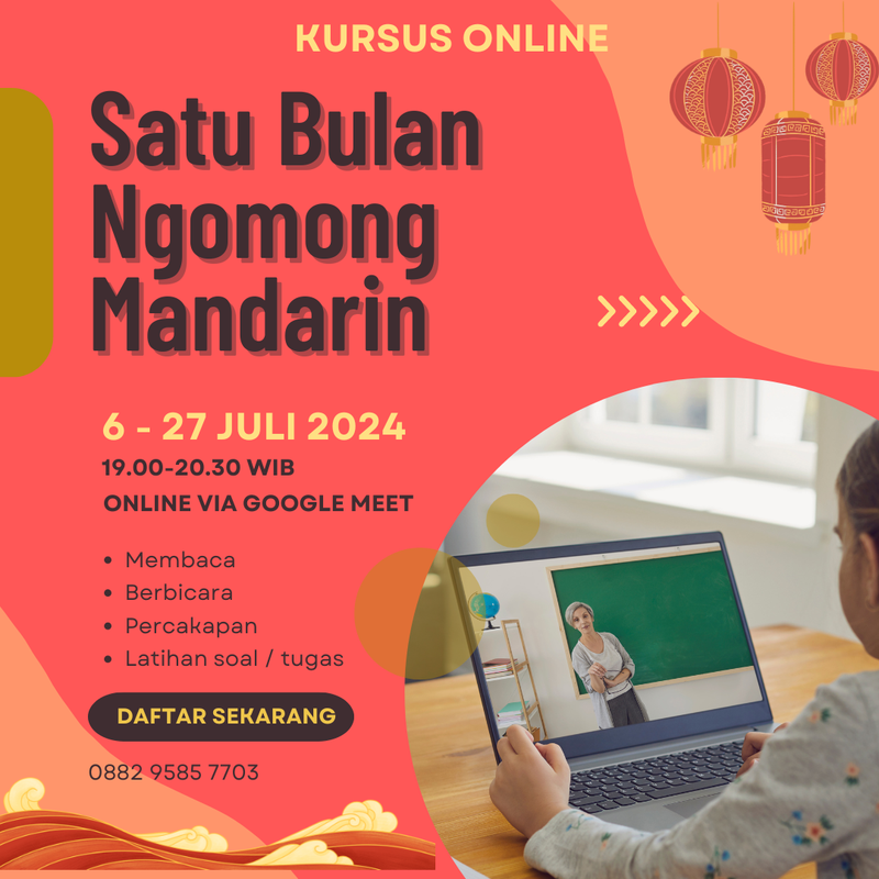 Highlight image for Satu bulan bisa ngomong mandarin emang bisa? Bisa banget!