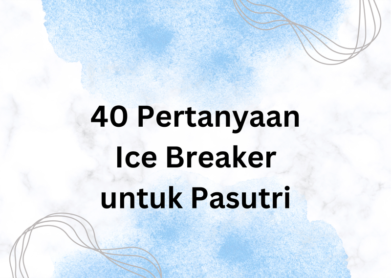 Highlight image for 40 Pertanyaan Ice Breaker untuk Pasutri