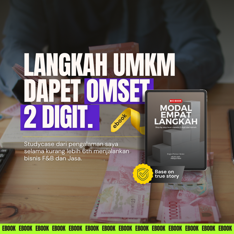 Highlight image for Modal 4 Langkah - Cara cuan cuma dari rumah