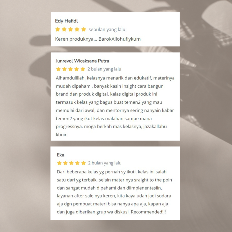 Highlight image 3 for ECOURSE DIGICUAN PROJECT - Cara Bikin Produk Digital & Cara Menjualnya