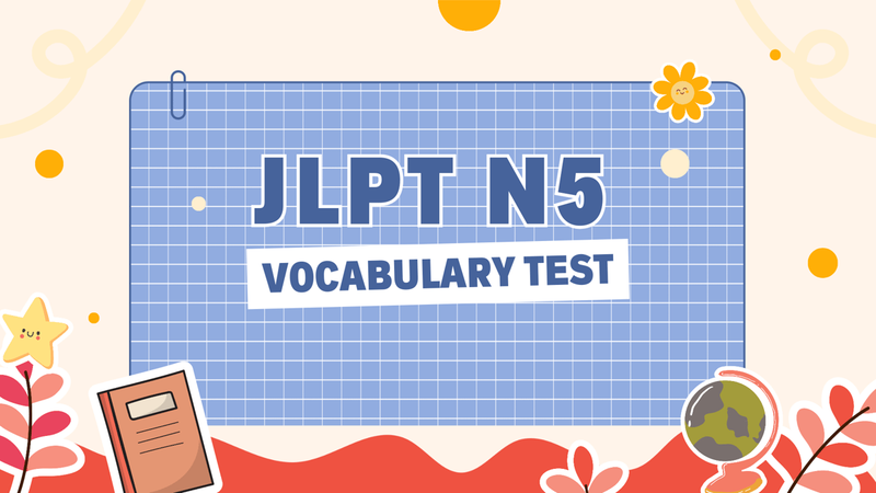 Highlight image 1 for Test Bahasa Jepang JLPT N5 Kosakata (dilengkapi kunci jawaban)