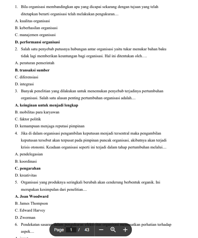 Highlight image for EBOOK KILAT Organisasi