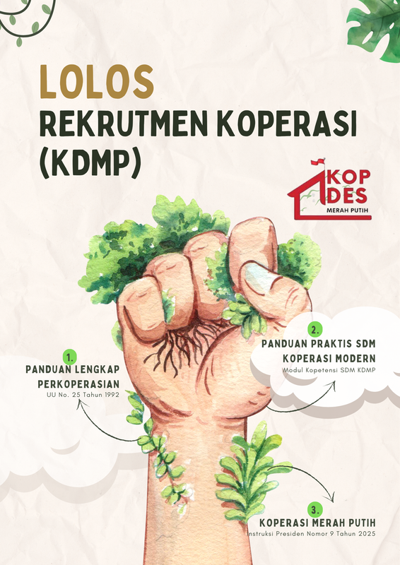 Highlight image for BOCORAN MATERI KDMP: Modul Persiapan Calon Pegawai Koperasi