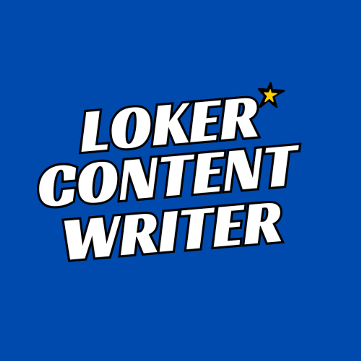 Loker Content Writer profile background