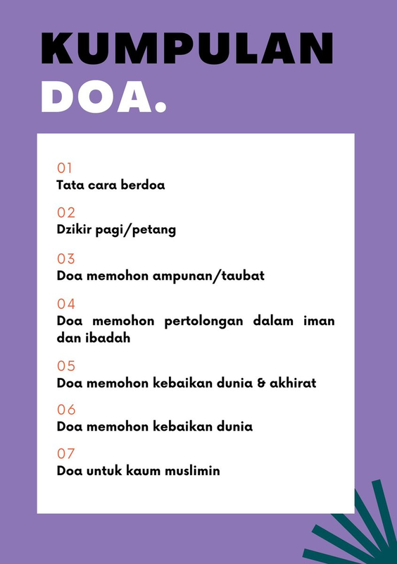 Highlight image for +30 Kumpulan Doa Harian