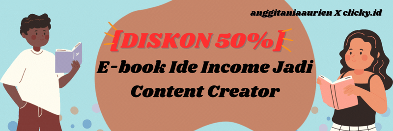 Highlight image for [BIG DISKON] E-book Ide Income Jadi Content Creator