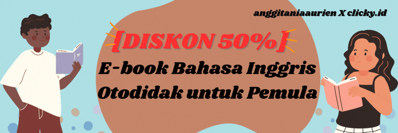 Highlight image for [BIG DISKON] E-book Bahasa Inggris Otodidak untuk Pemula