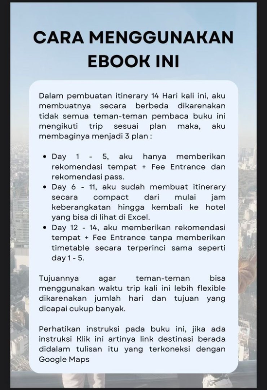 Highlight image for (LAST BATCH) Itinerary 14 Hari Jepang Musim Dingin 