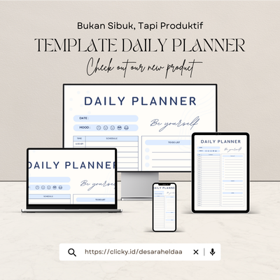 image for Template Daily Planner (PDF) button