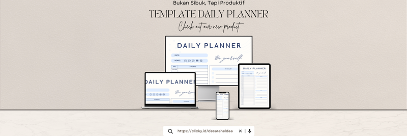 Highlight image for Template Daily Planner (PDF)