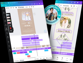 image for [183K] Bundling 32 template undangan video pernikahan button