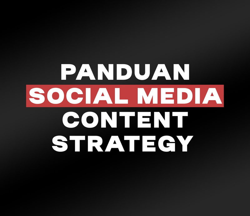 Highlight image for E-Book | Panduan Lengkap Social Media Content Strategy 