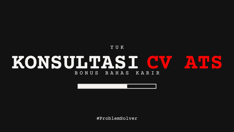 Highlight image 1 for Konsultasi CV ATS by Gmeet (BONUS Konsul Karir) Untuk Mahasiswa Pemula - Pekerjaan Pertama
