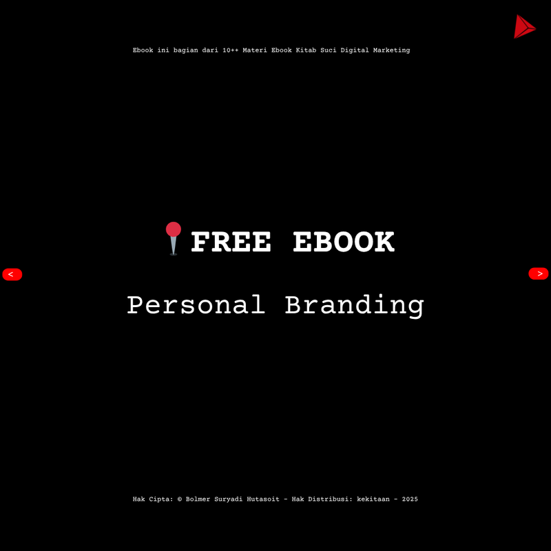 Highlight image 1 for [EBOOK] 1.0 Personal Branding - Kau Ga harus Jenius!