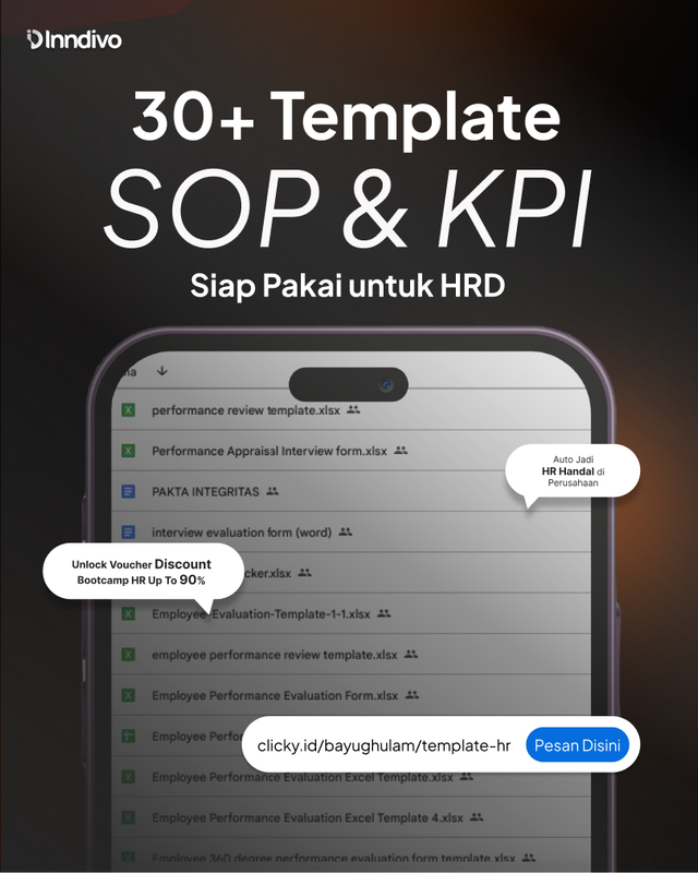 Highlight image 1 for 30+ Template & Tools (Ready to Use) untuk HR Profesional