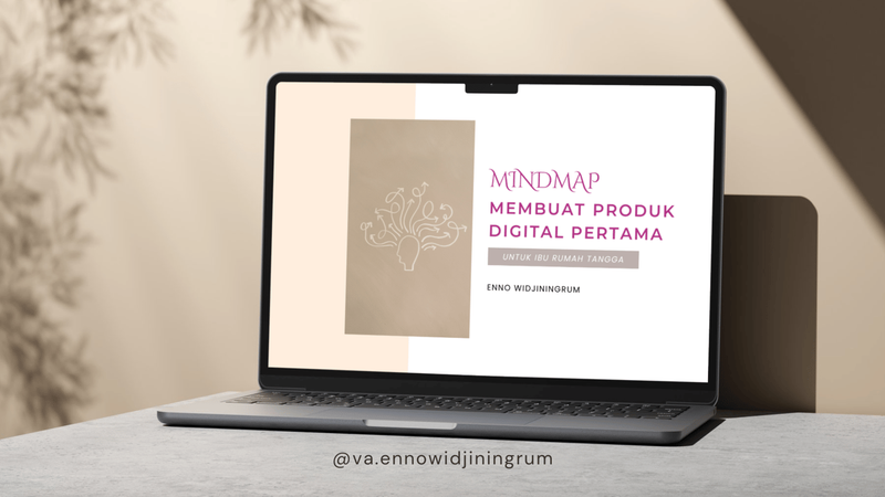 Highlight image 1 for Mind Map Membuat Produk Digital Pertama untuk Ibu Rumah Tangga